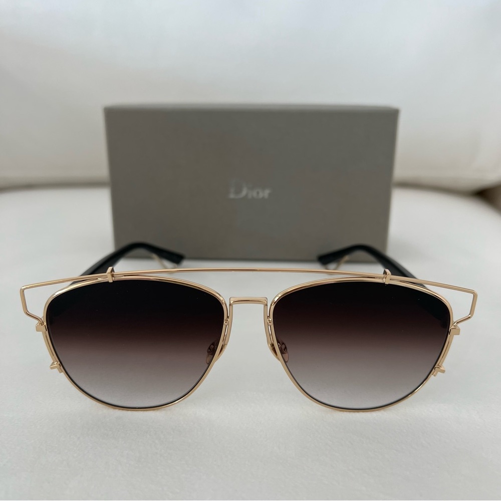 Christian Dior Technologic Aviator Sunglasses